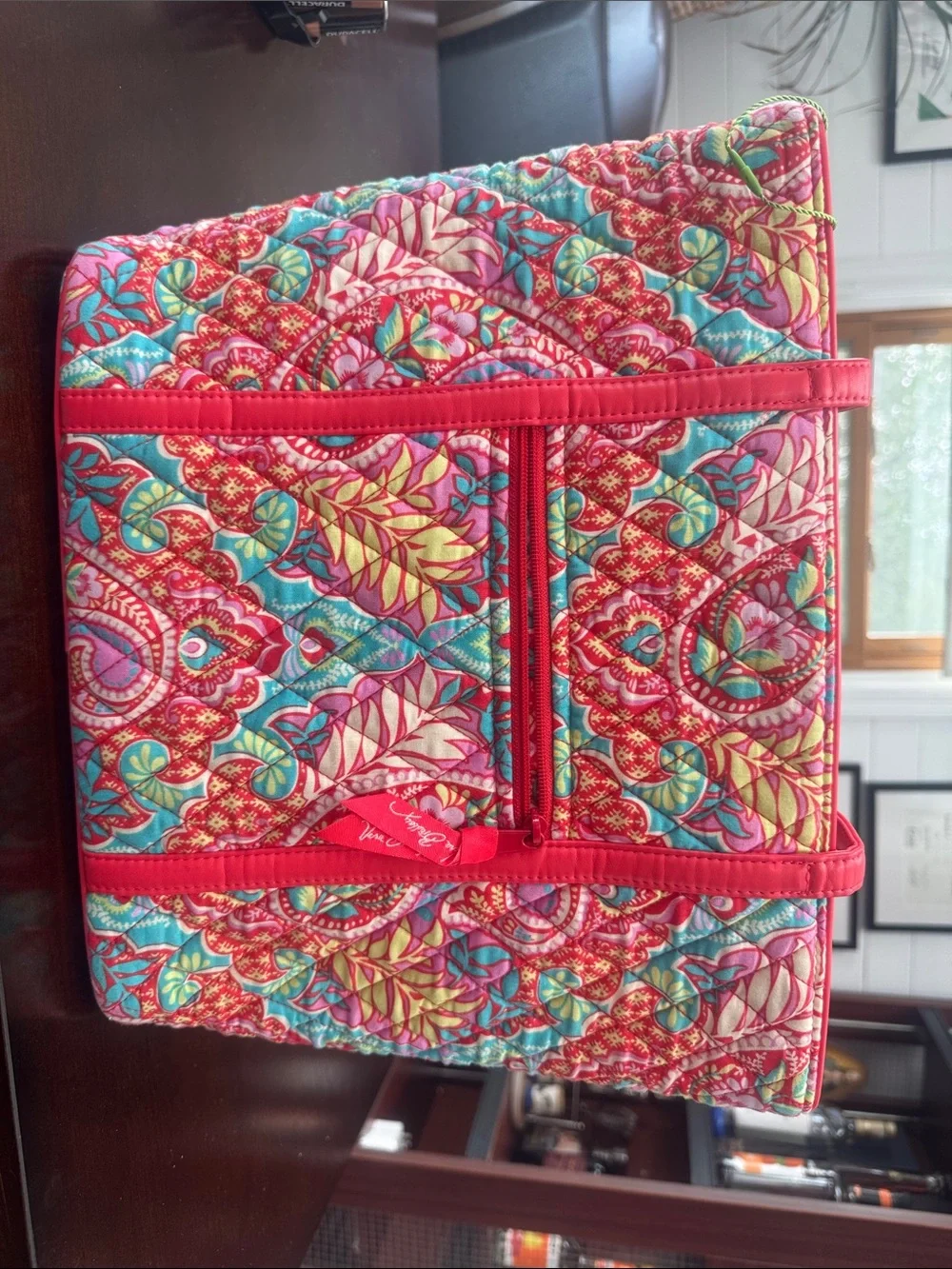 Vera Bradley Retired Paisley in Paradise Villager Tote Bag Purse